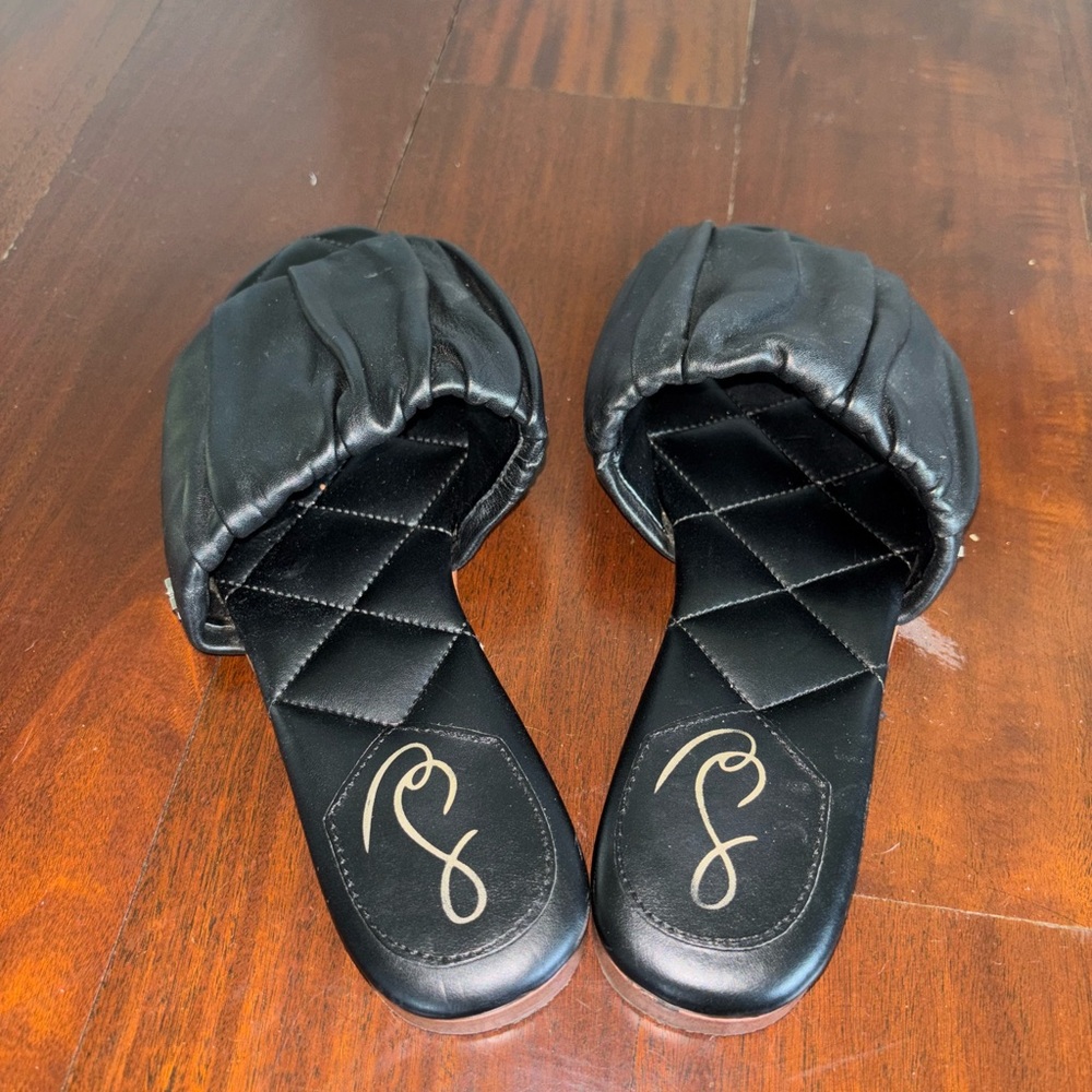 Sam Edelman Black Women's Slide Sandals